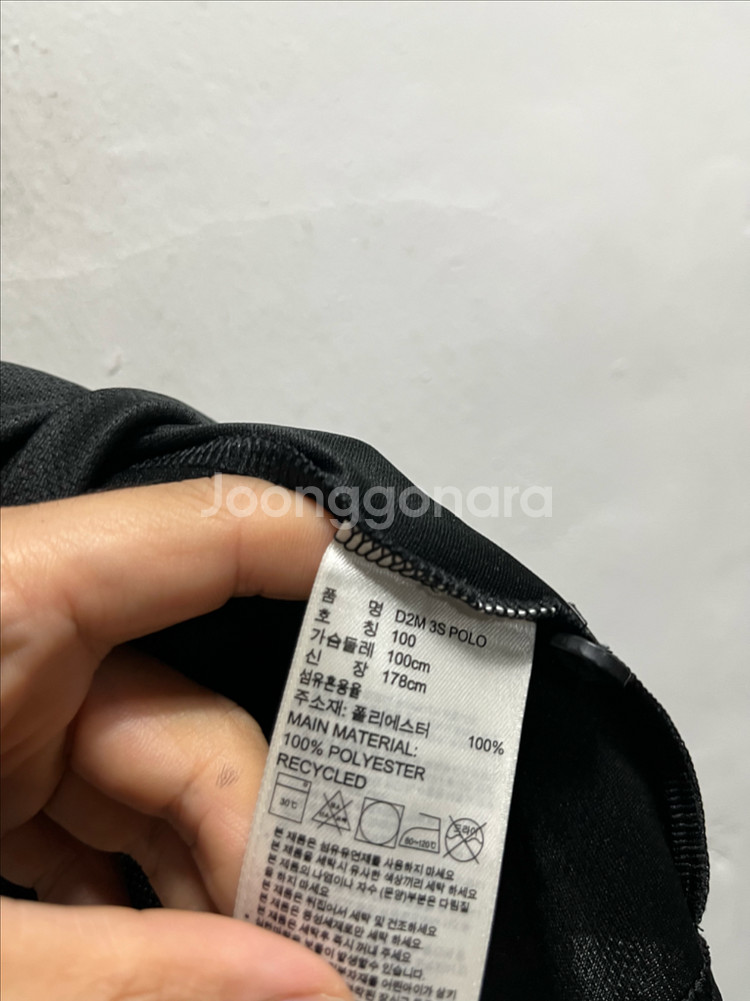 100 아디다스 기능성 스판 반팔 카라티--3