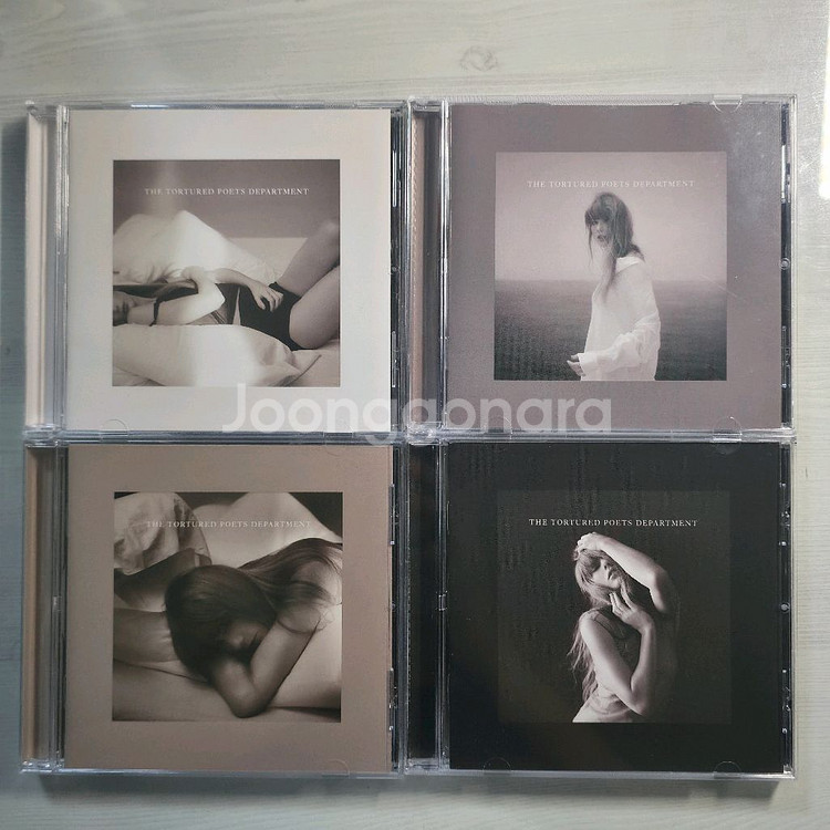 테일러 스위프트 11집 TTPD CD 4종--0