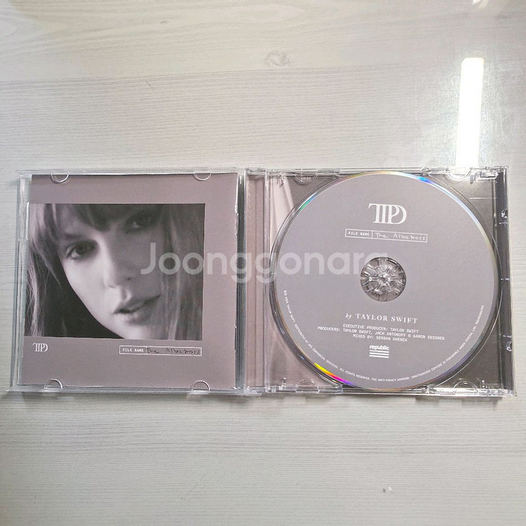 테일러 스위프트 11집 TTPD CD 4종--3