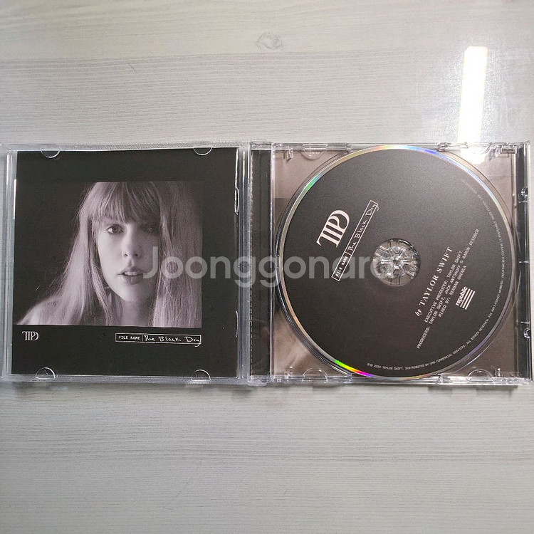 테일러 스위프트 11집 TTPD CD 4종--5