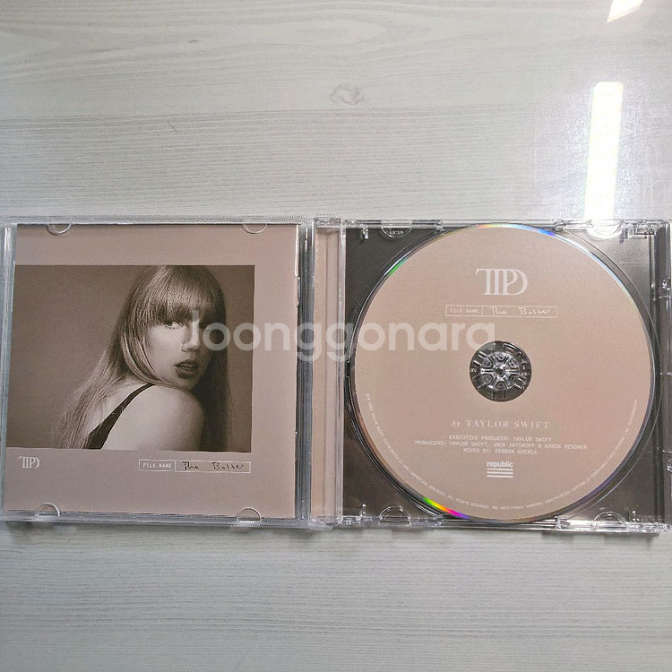 테일러 스위프트 11집 TTPD CD 4종--4