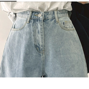 널널핏 데님 연청 5부 반바지