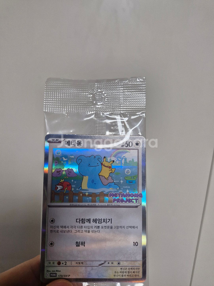 포켓몬 메타몽 프로젝트 카드--0