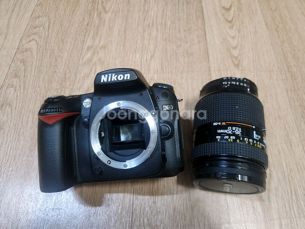 니콘 D90바디및 35-70mm F2.8D 렌즈 셋트--6