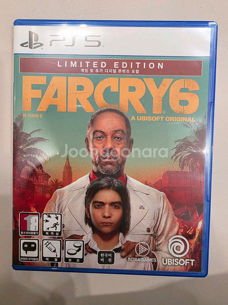 ps5 파크라이6 리미티드에디션 코드 미사용--0