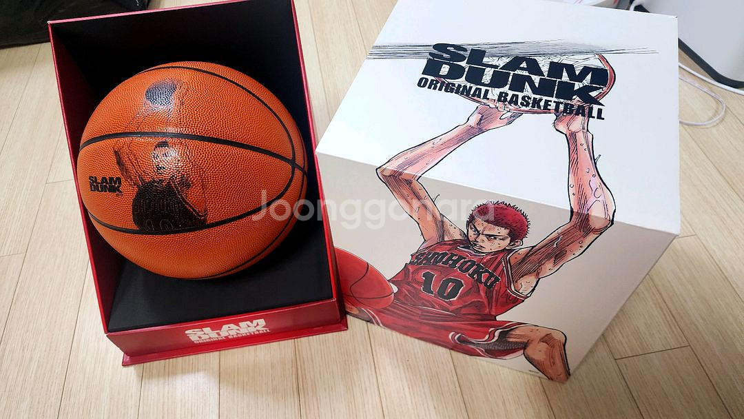 슬램덩크x몰텐 농구공 팝니다--0