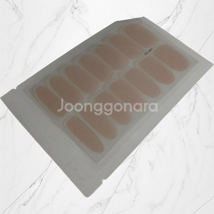[새상품] 누드 펄 베이스 네일스티커 젤네일 글리터--2