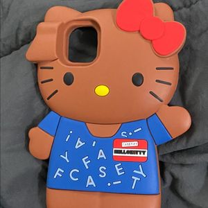 아이폰 태닝키티 케이스 11