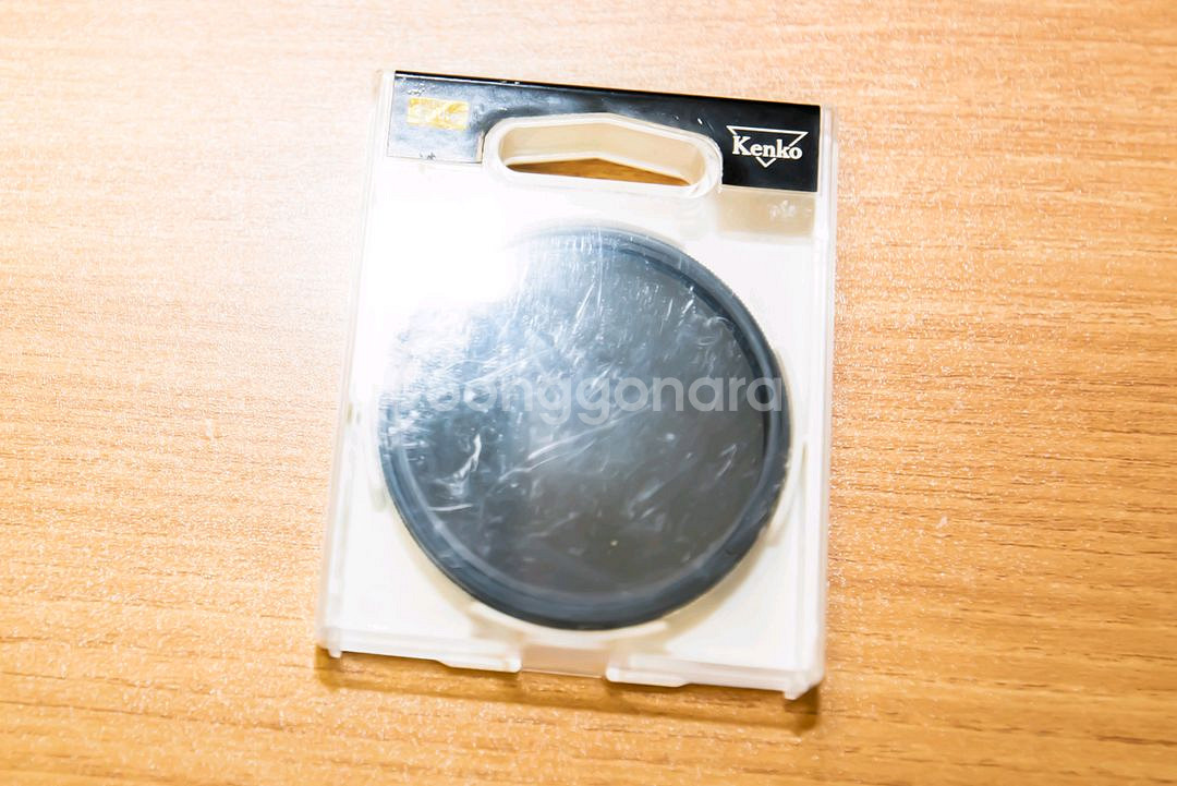 겐코58mm 슬림 cpl필터 팝니다.--4