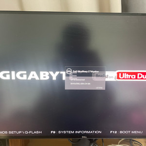 델 모니터 울트라샤프 u2720q