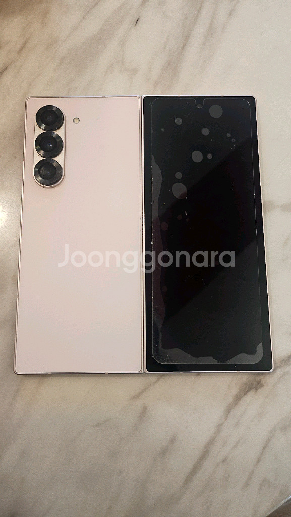 폴드6 512GB 핑크 유심기변 최저가 판매--2