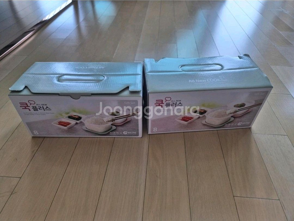 쿡플러스 밀폐용기 2세트 일괄 판매--4