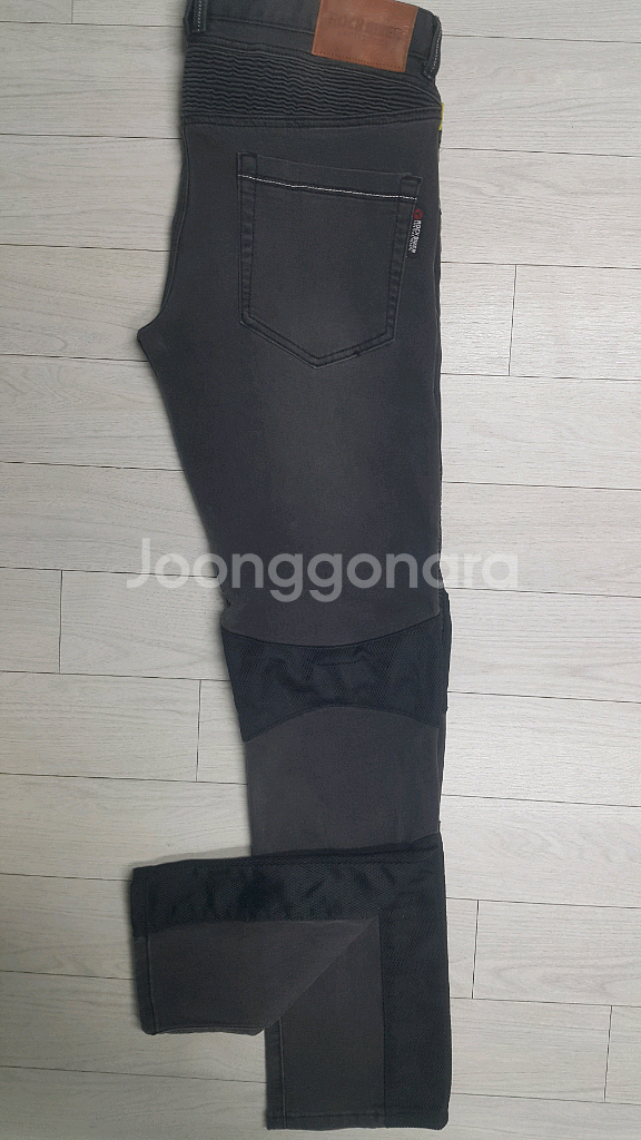 수입 모터바이크대님(사방스판) 34인치 무릎보호대내장!--9