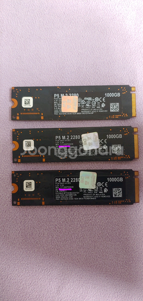 (대원CTS정품)마이크론 P5 M.2 SSD(1TB)--2