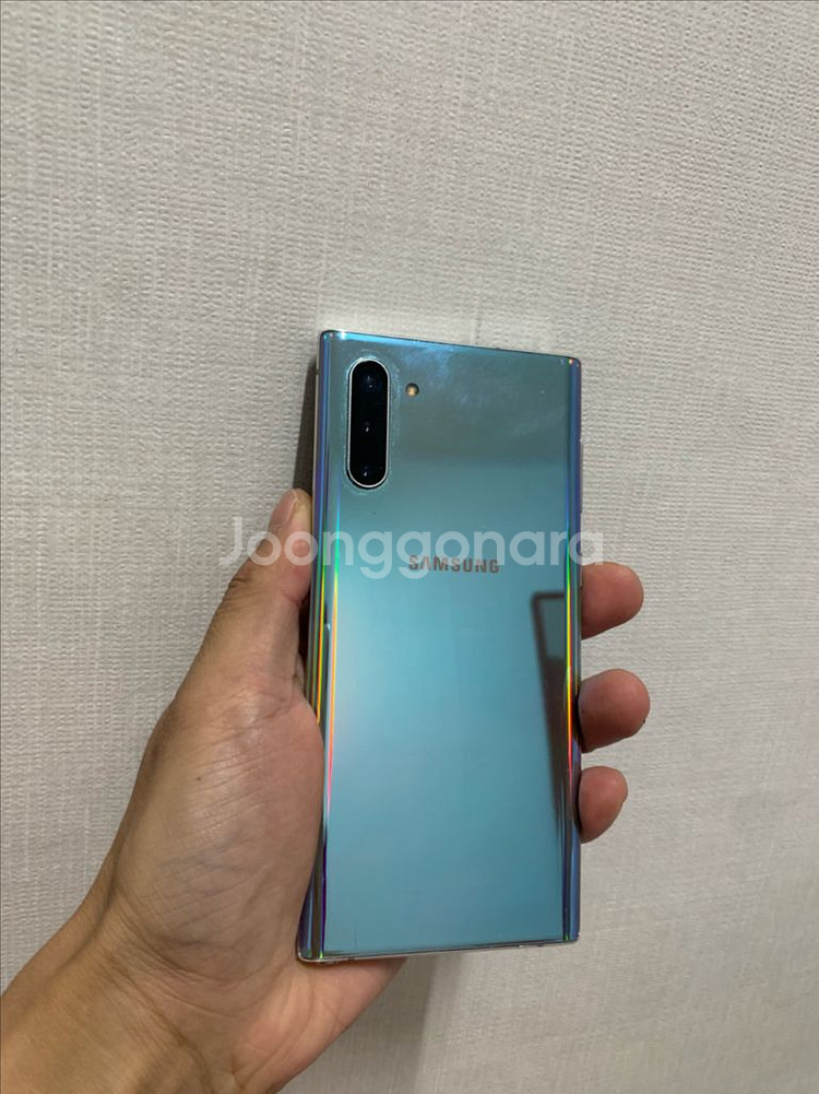 노트10아우라 5g 256 s급 팝니다.--1