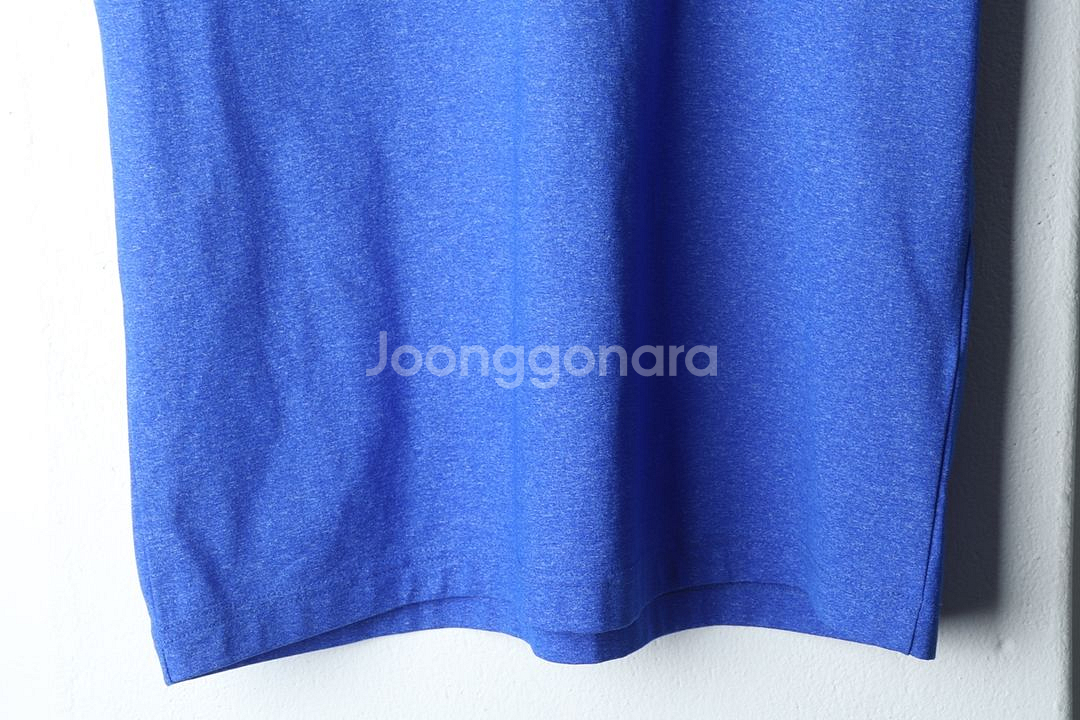 (M) 캘러웨이 반팔 카라 티셔츠 골프 기능성 블루--3