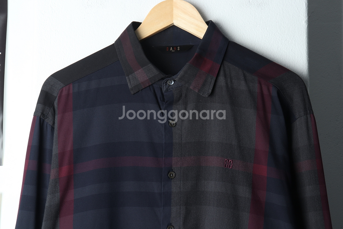 (L-XL) 닥스 셔츠 남방 스트라이프 톤다운--2