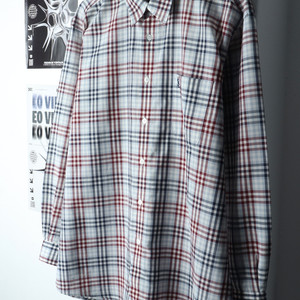 (2XL) 입생로랑 셔츠 남방 빅사이즈 체크
