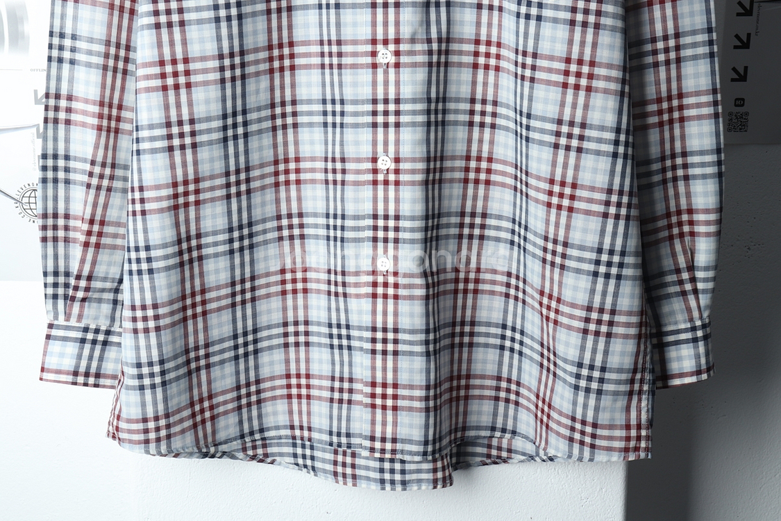 (2XL) 입생로랑 셔츠 남방 빅사이즈 체크--3