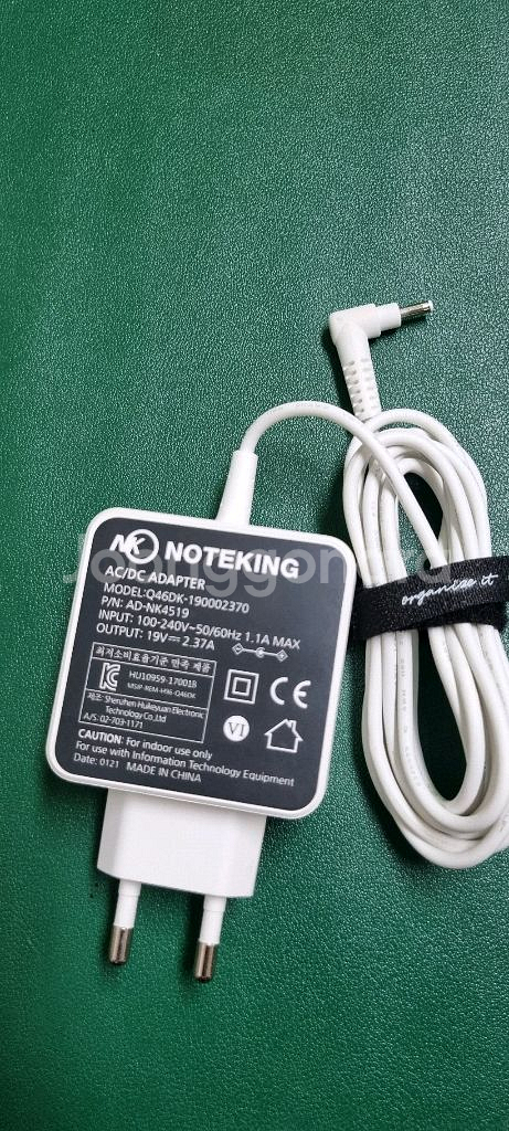 삼성노트북 19V 충전기 어댑터 케이블AD-NK4519--1