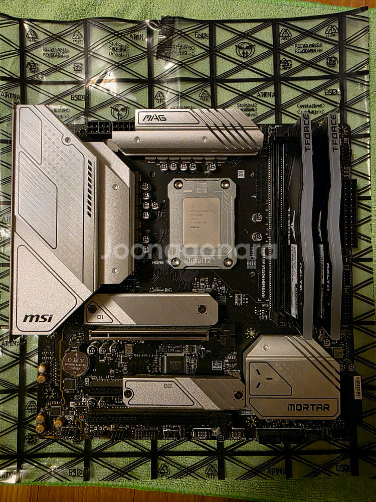 12600k+b660m ddr4 wifi+32튜닝램--0