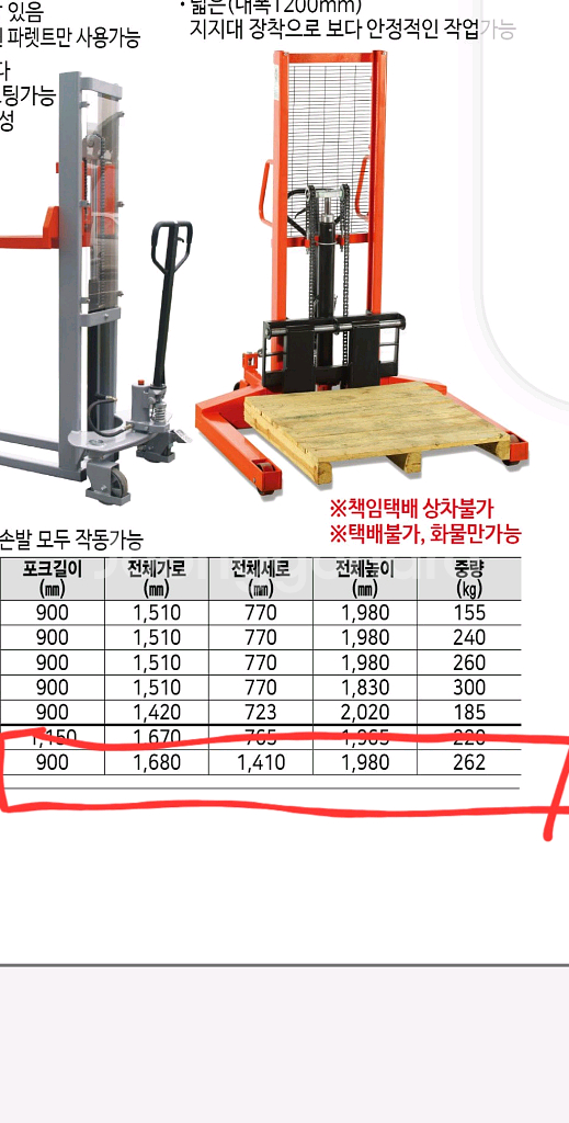 [안성] 대형 수동리프트 자키 안성 서운면 천안 입장면--2