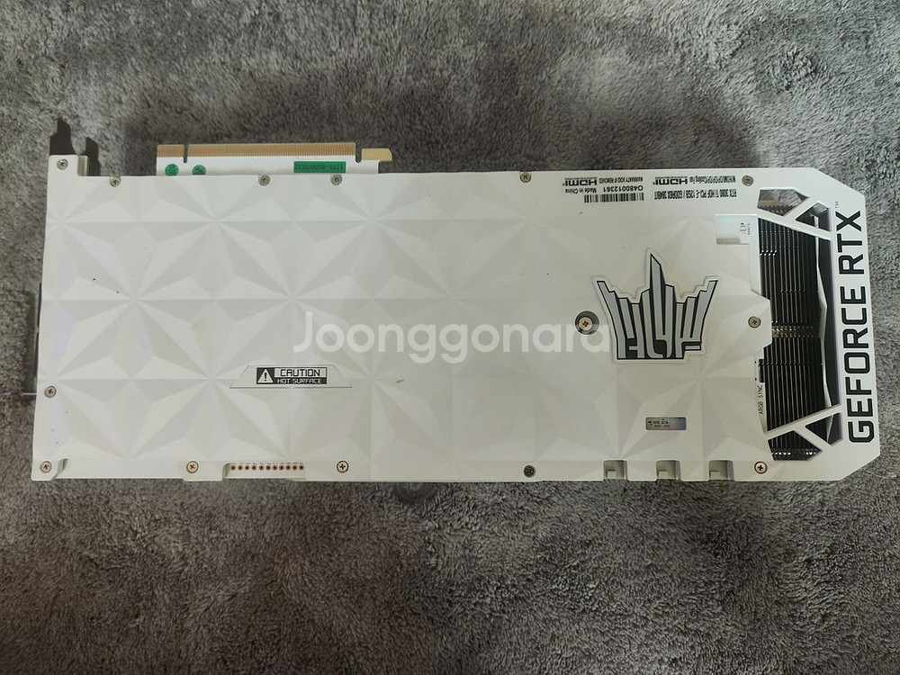 RTX 3080ti hof 팝니다--2