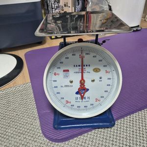 삼성계기 블루 5kg 저울 팝니다.