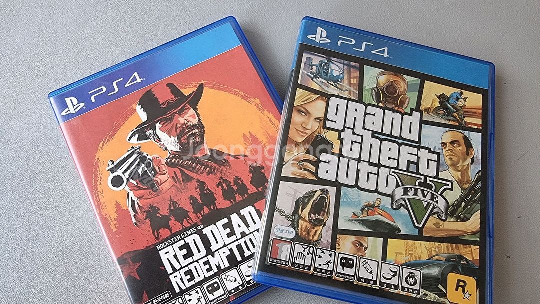 ps4 레드데드리뎀션2,GTA5--0