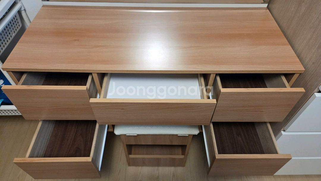 화장대 스툴 세트--1