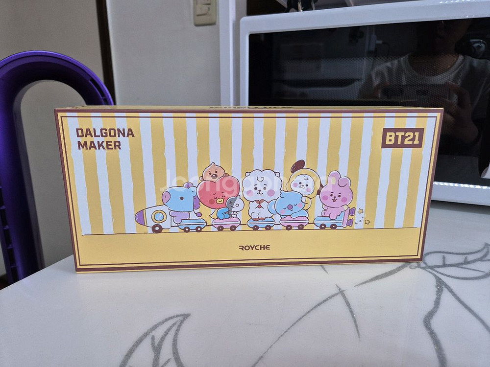 로이체 BT21 달고나 만들기 세트 메이트--0