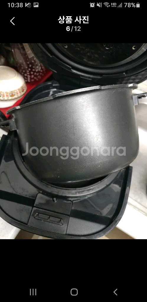 쿠첸 6인용압력밥솥--4