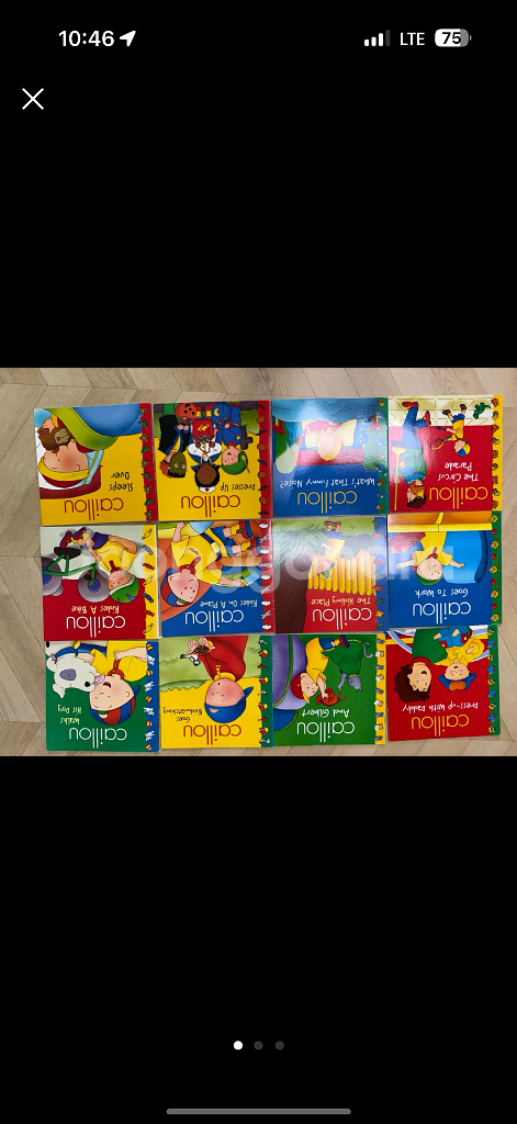 Caillou (까이유) 영어 그림책 세트--0