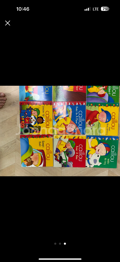 Caillou (까이유) 영어 그림책 세트--2