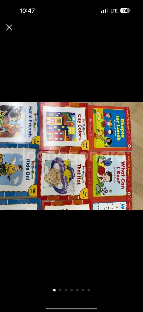 스콜라스틱 영어 원서 사이트워드 리더 새것수준--0