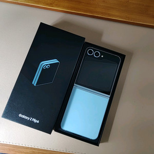 갤럭시 Z 플립6 블루 256GB 자급제 S급 풀박스