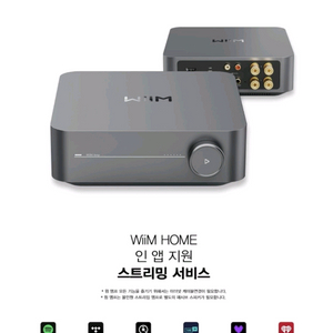 WiiM Amp(윔앰프) 미개봉 신상품