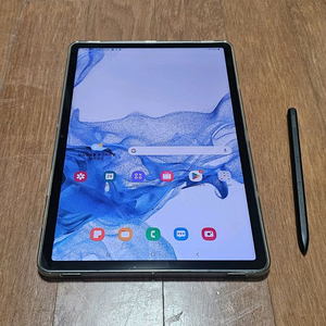 갤럭시탭S8 SM-X706 5g 128G 모델입니다.