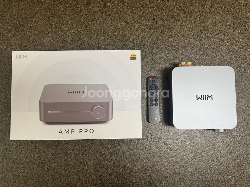 wiim amp pro 국내정식 윔 앰프 프로 팝니다--4