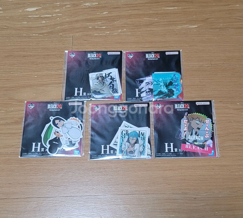 제일복권 블리치 스트링 소울즈 vol.3 H상 스티커--0