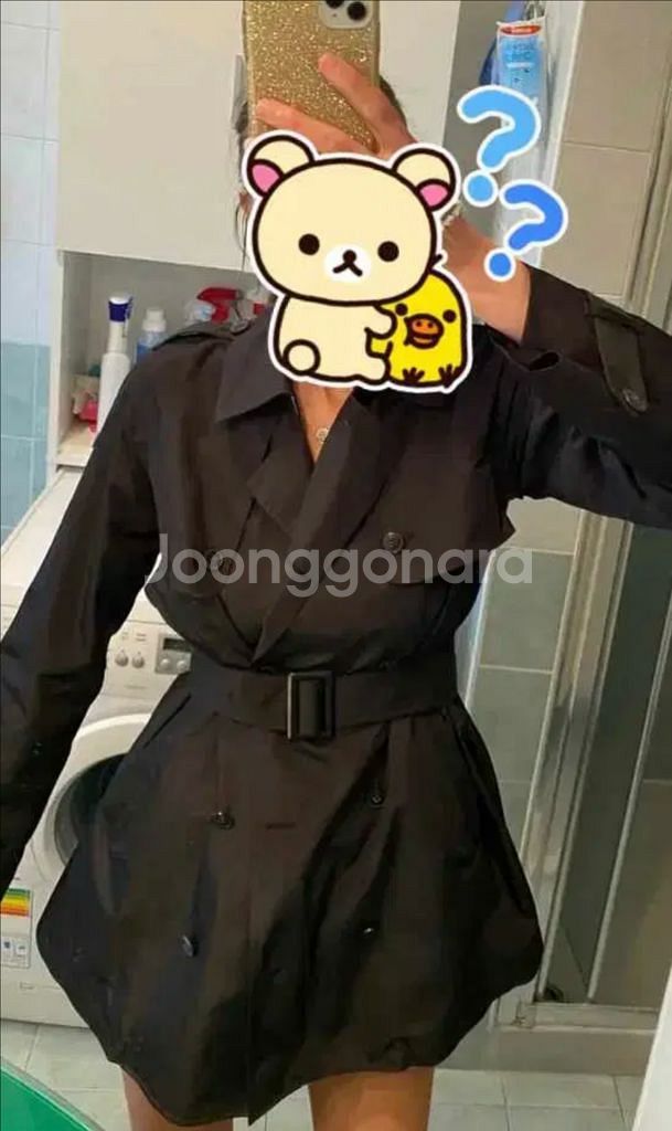 EA 엠포리오 아르마니 트렌치 코트--0