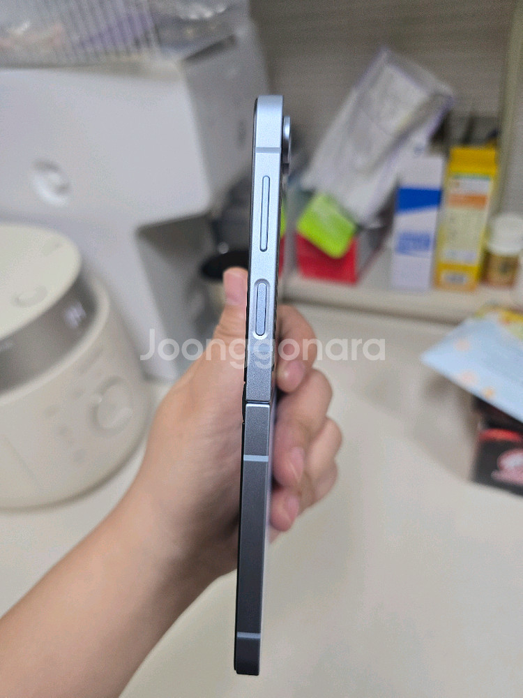 갤럭시 Z 플립6 블루 256GB 자급제 S급 풀박스--8