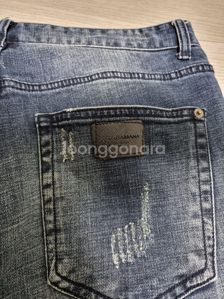 (33~34)돌체앤가바나 남성 슬림 데님팬츠--6