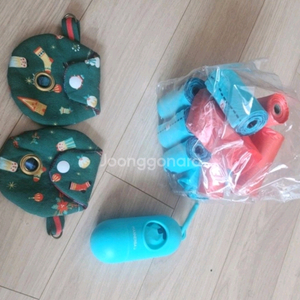 애견 배변봉투14롤, 배변케이스, 배변파우치 세트