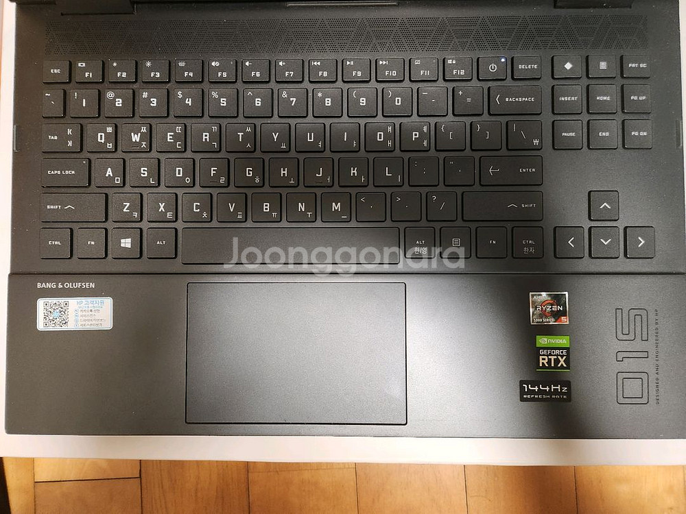 (풀박스)HP OMEN 오멘 게이밍노트북 라이젠5600--3
