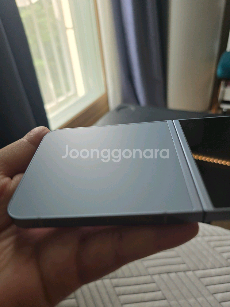 갤럭시 Z 플립6 블루 256GB 자급제 S급 풀박스--11