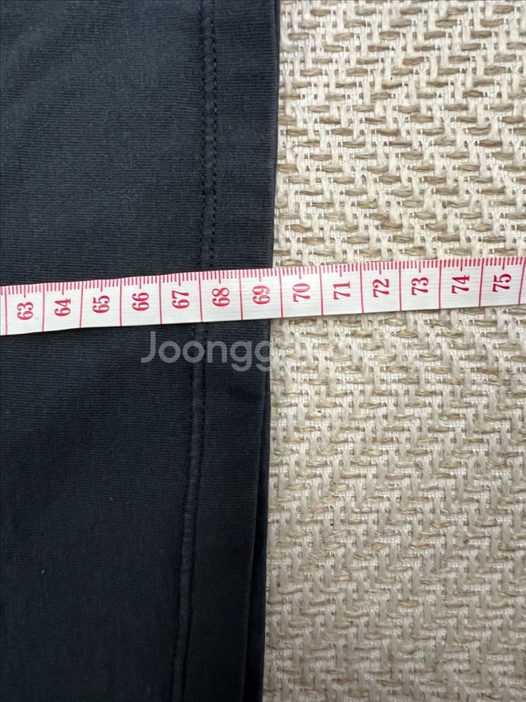 정품) 메종키츠네 폭스 자수 반팔티 S--8