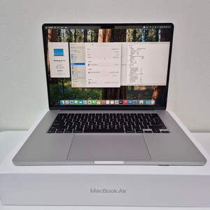 맥북에어15인치 M4 16GB 256GB 영문자판 해외