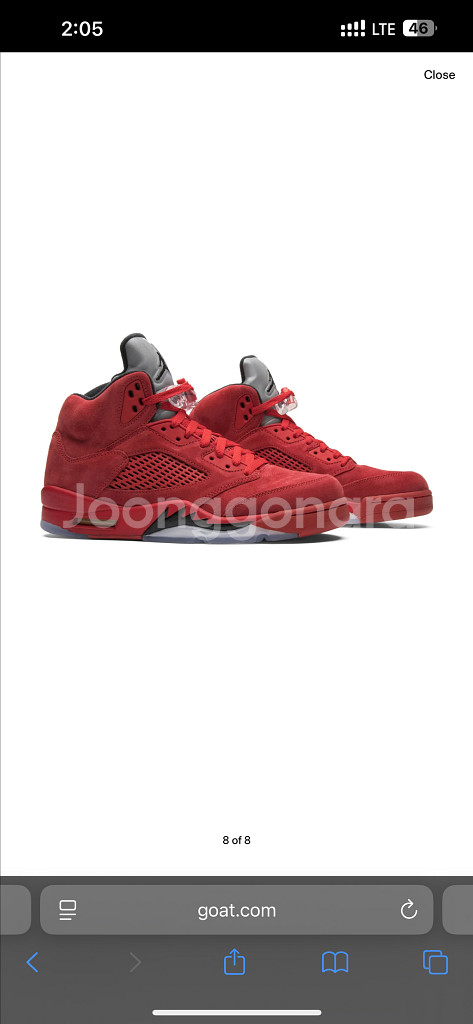 에어조던5 하이 레트로 레드스웨이드 air jordan--0