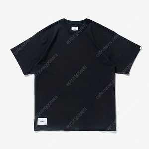 [XL] 더블탭스 SIGN 티셔츠 블랙 22SS